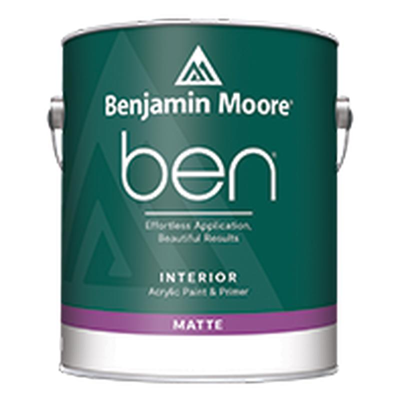 ben Waterborne Interior Paint- Matte F624