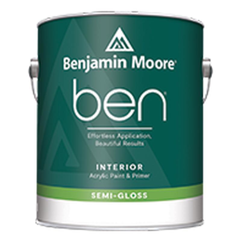 ben Waterborne Interior Paint- Semi-Gloss F627