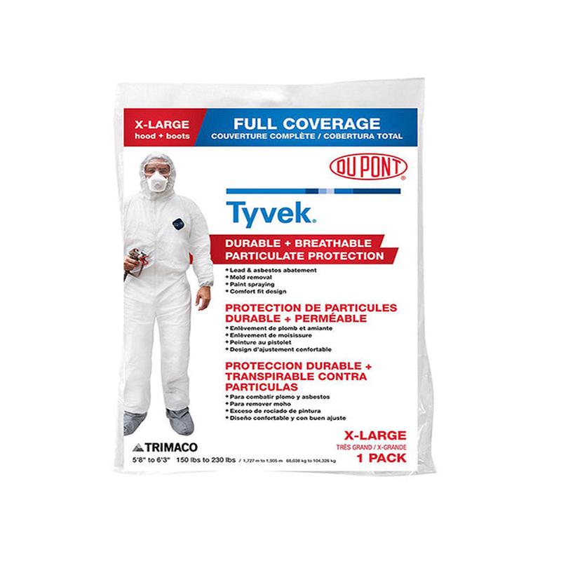 Tyvek Coveralls with Hood and Boots