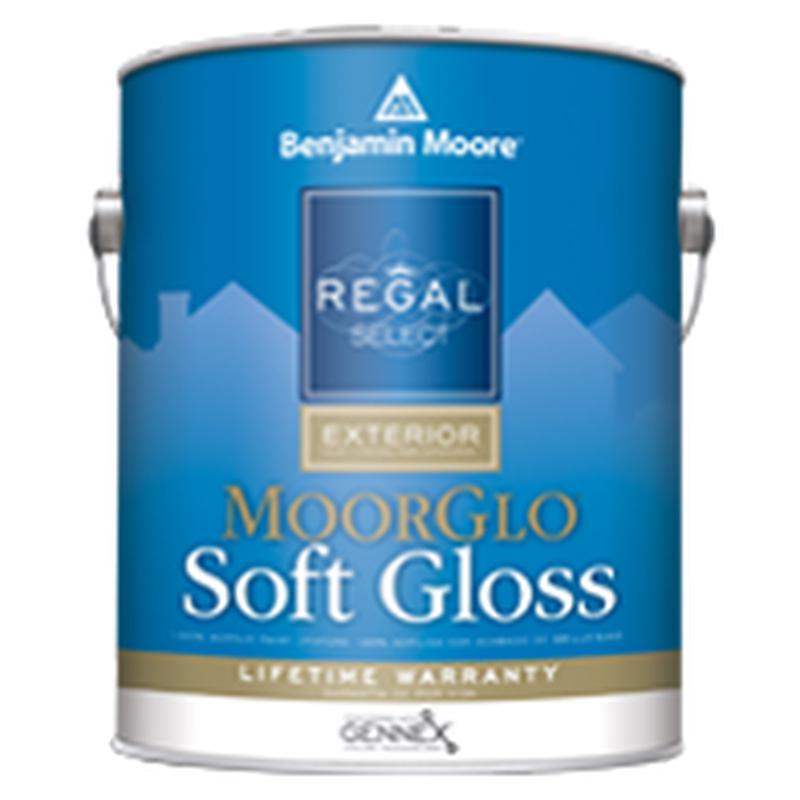 Regal Select Exterior Paint  MoorGlo Soft Gloss Finish RSE SFT