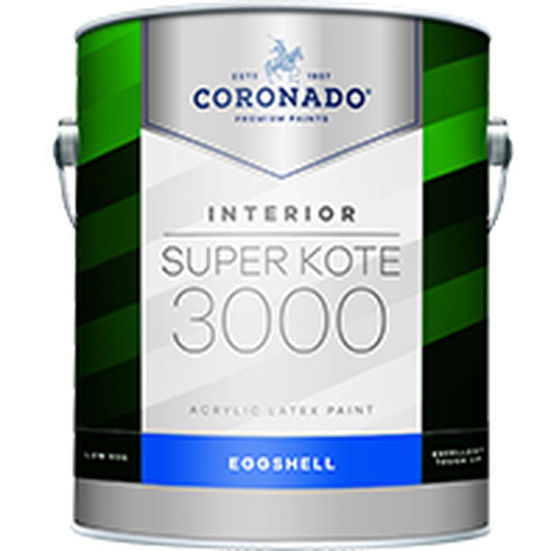 Super Kote 3000 Interior Paint - Eggshell 302