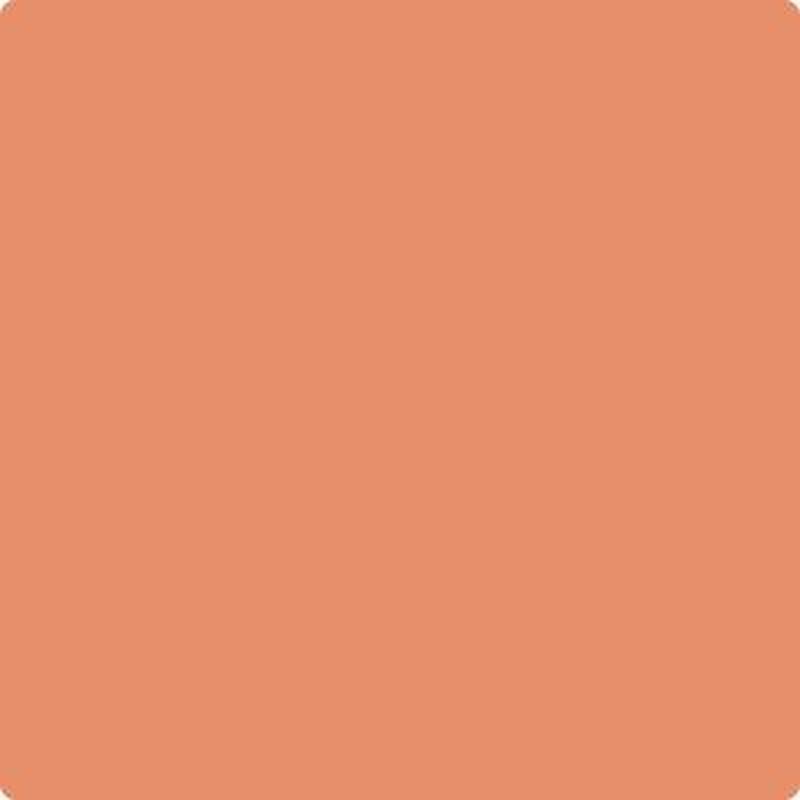 075 Flamingo Orange by Benjamin Moore
