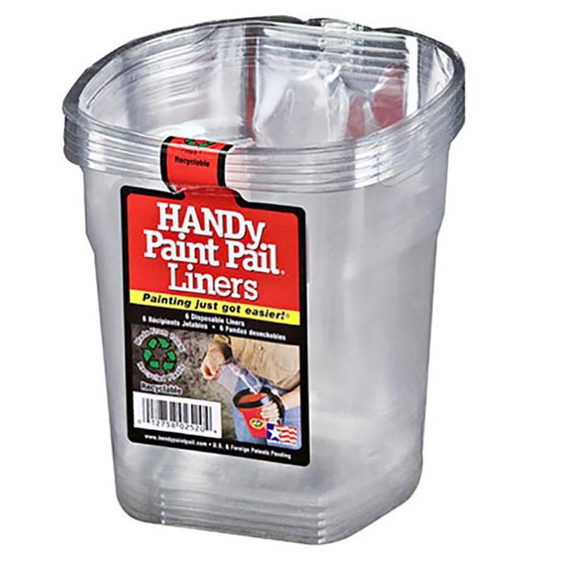 Handy Paint Pail Liners (6 Pack)