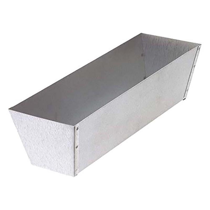 12" GALVANIZED MUD PAN