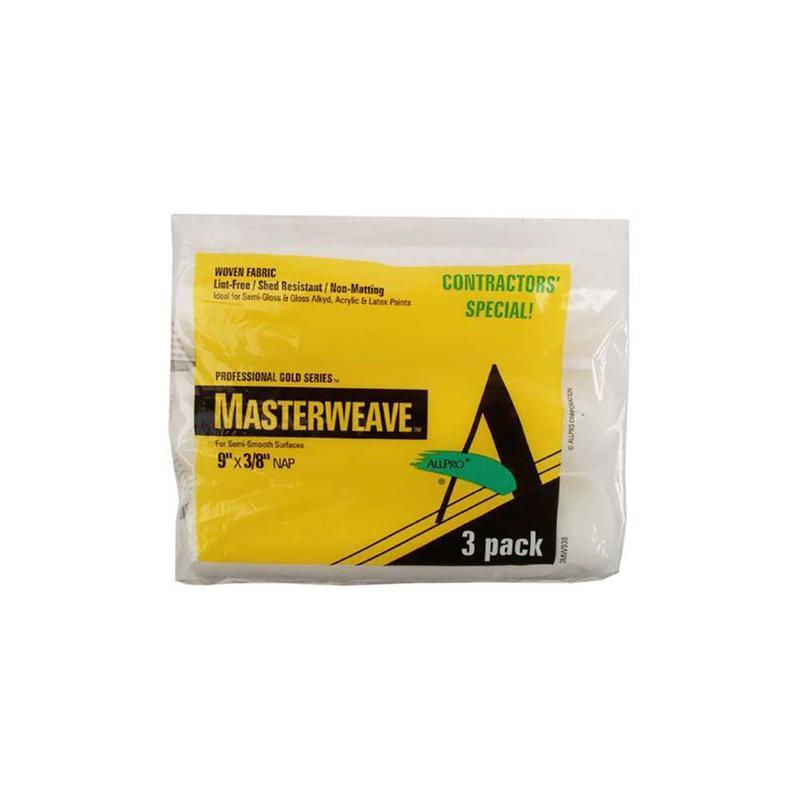 9" MASTERWEAVE Roller Covers (3 Pack)