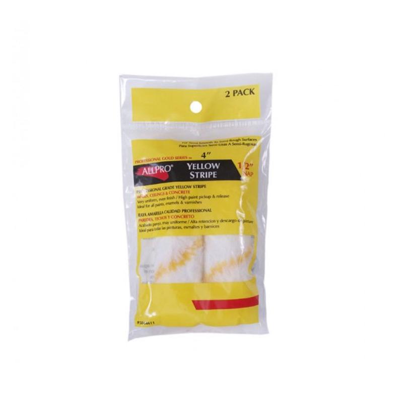 Yellow Stripe Mini Rollers (2 Pack)