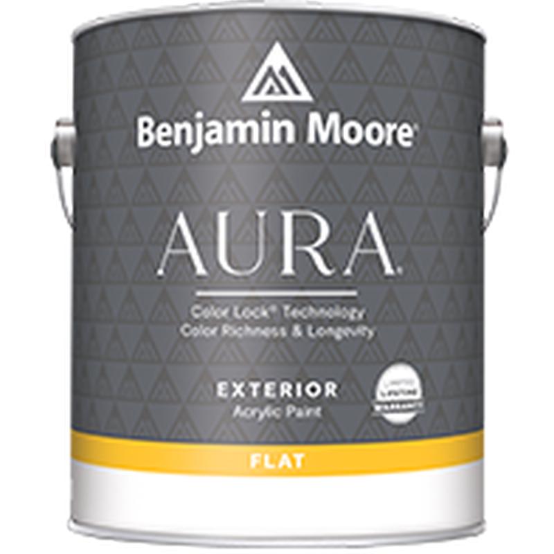 AURA Waterborne Exterior Paint - Flat Finish N629