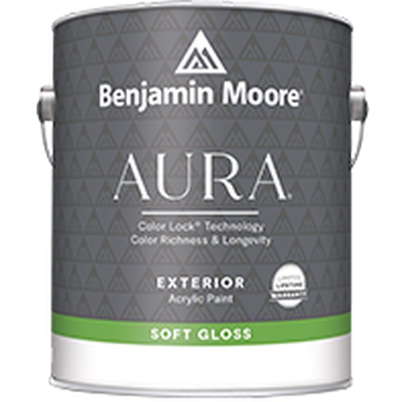 AURA Waterborne Exterior Paint - Soft Gloss Finish N632