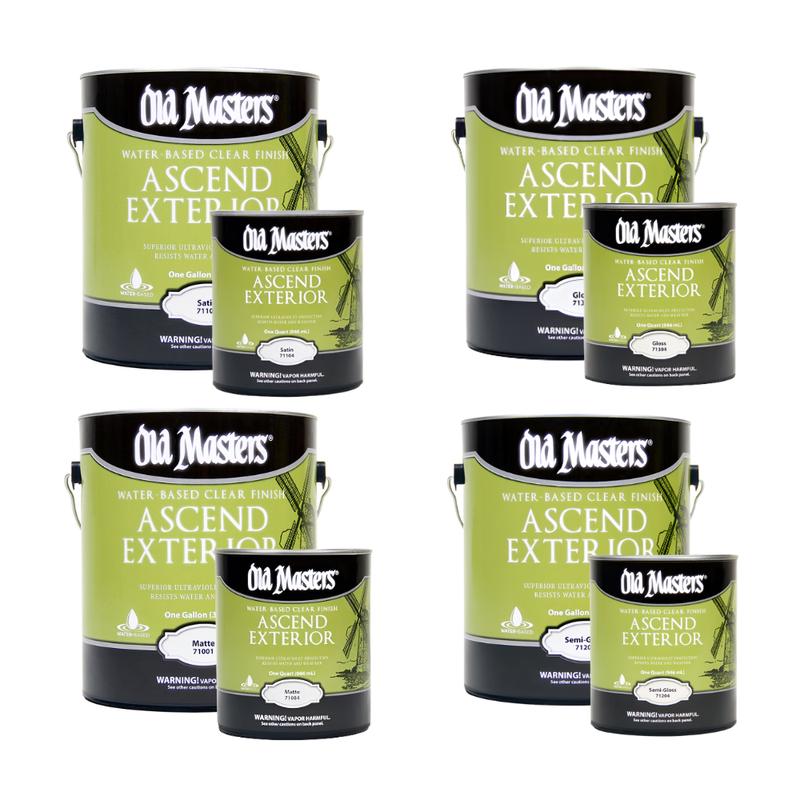 Old Masters Water Based Clear Ascend Exterior