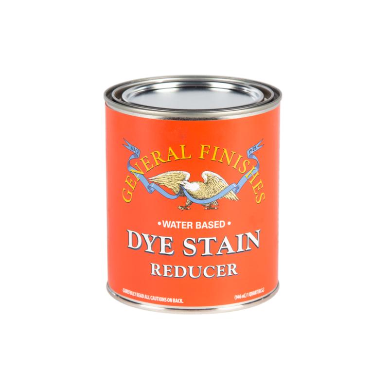 General Finishes Water-Based Dye Stains PINT (Discount Items)