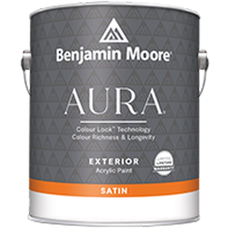 Aura Waterborne Exterior Paint - Satin Finish F631