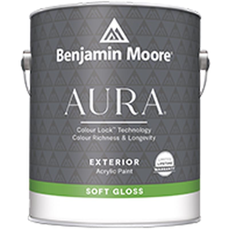 Aura Waterborne Exterior Paint - Soft Gloss Finish F632