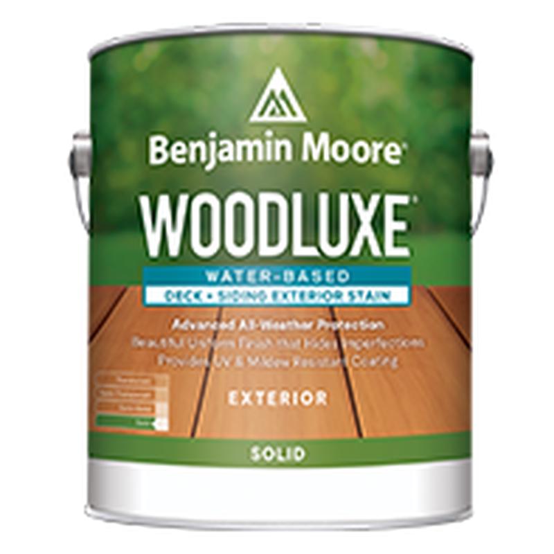 Woodluxe Water-Based Deck + Siding Exterior Stain - Solid K694