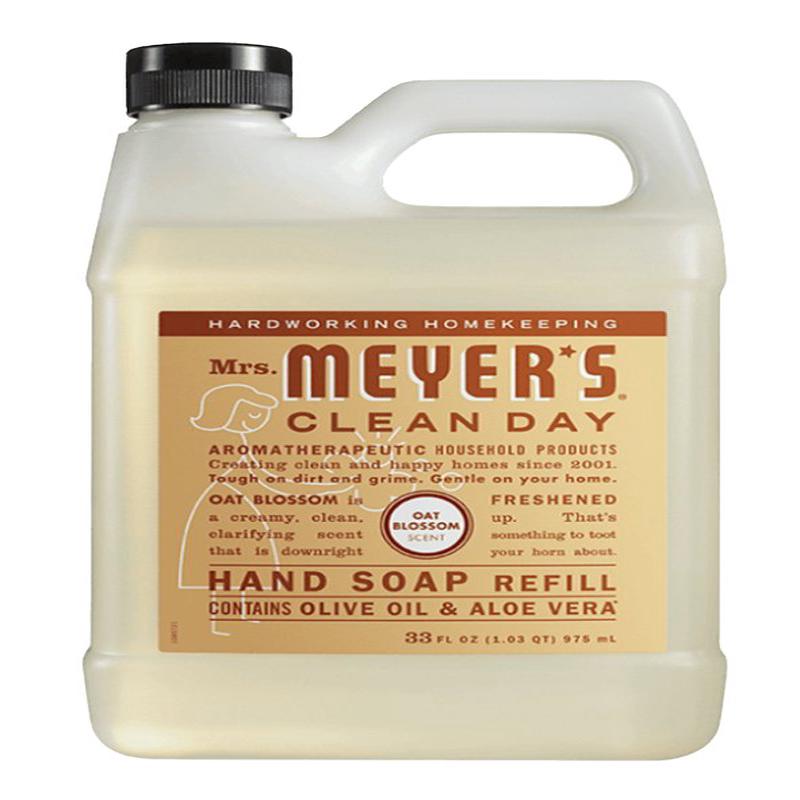 Mrs. Meyer's 11330 Hand Soap Refill, Liquid, 33 fl-oz, Compositions: Sodium Methyl 2-Sulfolaurate