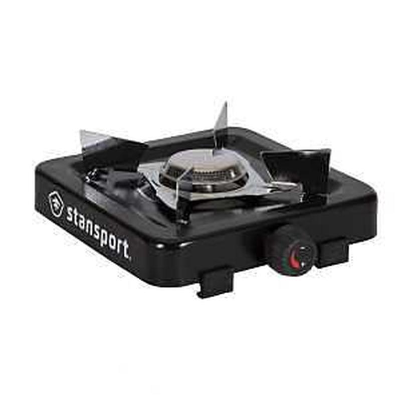 Stansport 200-95 Stove, 1-Burner, Propane, 5500 Btu, Steel