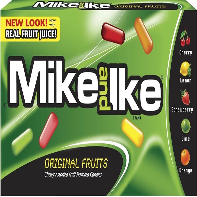 Mike And Ike JUS49133 Candy, Original, 5 oz, Box