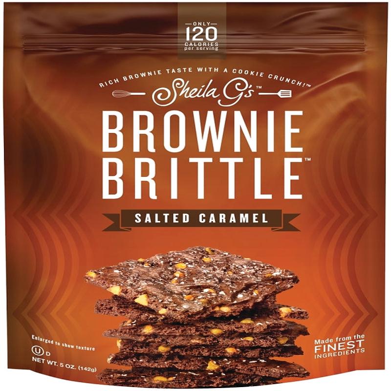 Sheila G's SG1238 Brownie Brittle, Salted Caramel Flavor, 5 oz