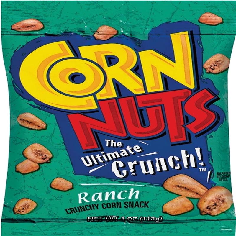 Corn Nuts 422770 Corn Nut, Ranch Crunchy, 4 oz, Bag