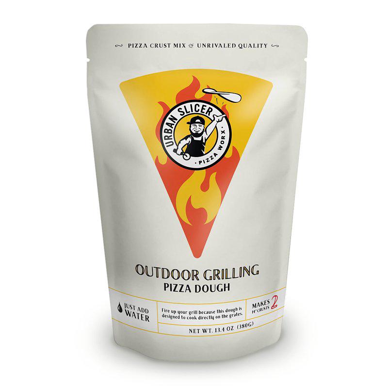 Urban Slicer Pizza Worx OGPIZZADOUGH Outdoor Grilling Pizza Dough, 13.4 oz, Pack