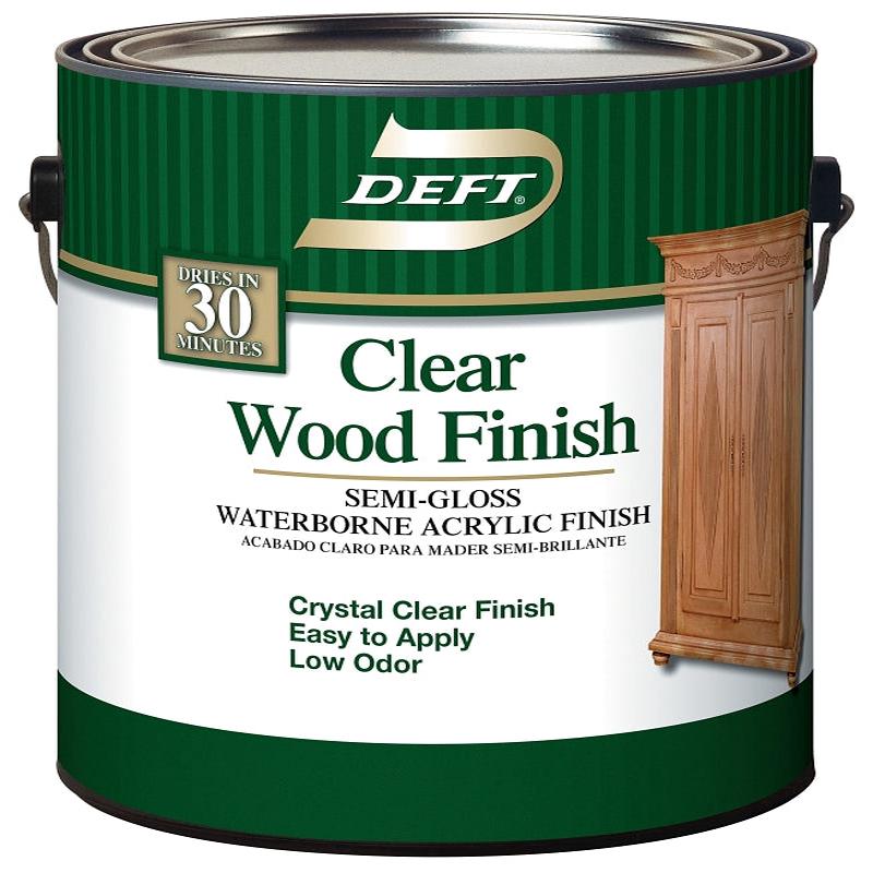 108-01 CLEAR WOOD S-GLOSS GAL