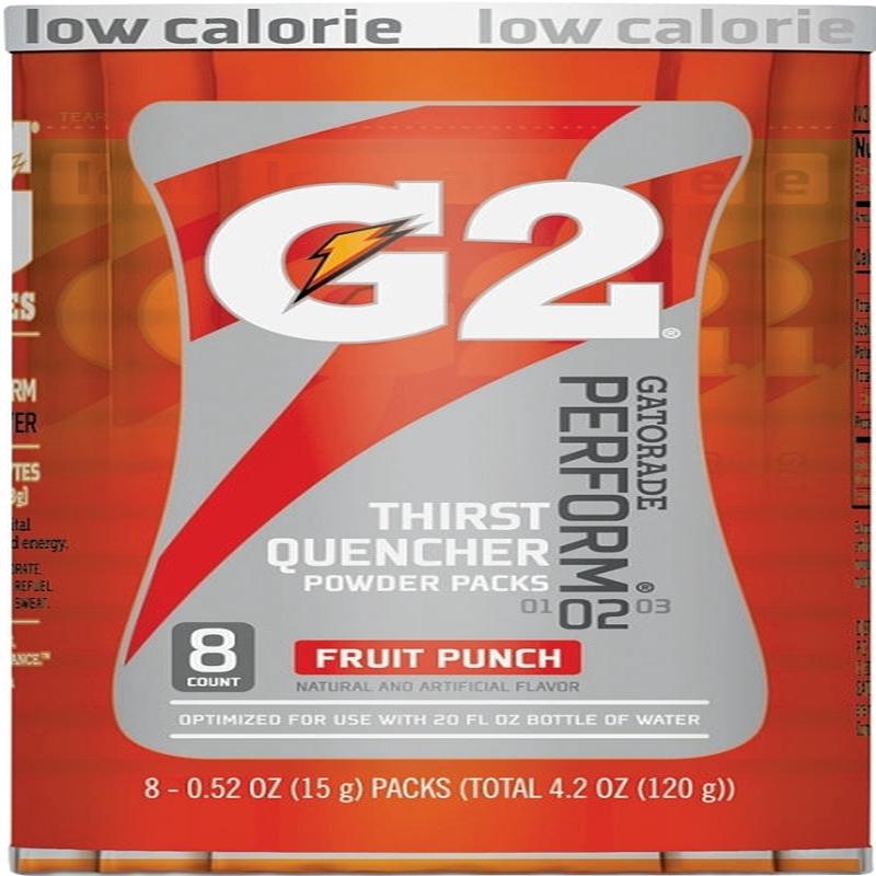 Gatorade 13166 Thirst Quencher Instant Powder Sports Drink Mix, Powder, Fruit Punch Flavor, 1.34 oz Pack