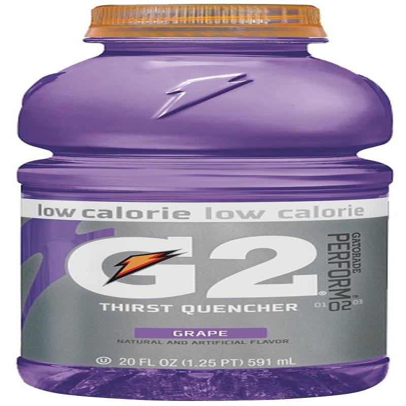 Gatorade 20406 Thirst Quencher Sports Drink, Liquid, Grape Flavor, 20 oz Bottle