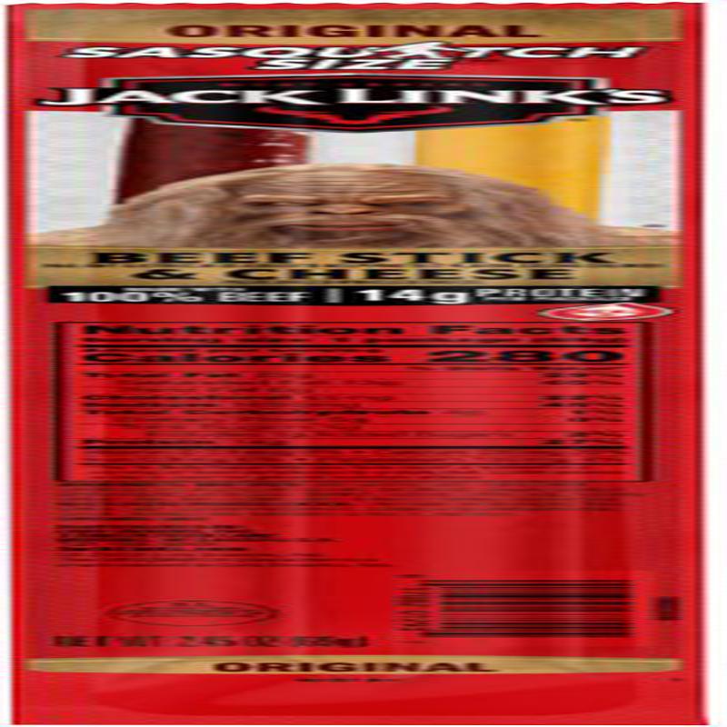 Jack Link's 10000039591 Beef and Cheese Stick Combo, Original, 2.45 oz