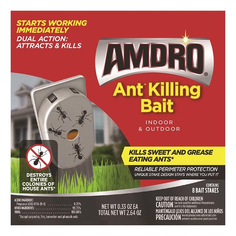 Amdro 100550455 Ant Bait Stake, Solid, 1.28 oz
