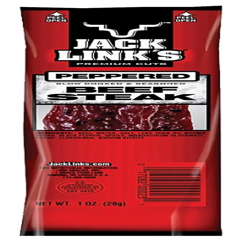 Jack Link's 02028 Snack, Pepper, 1 oz, Bag