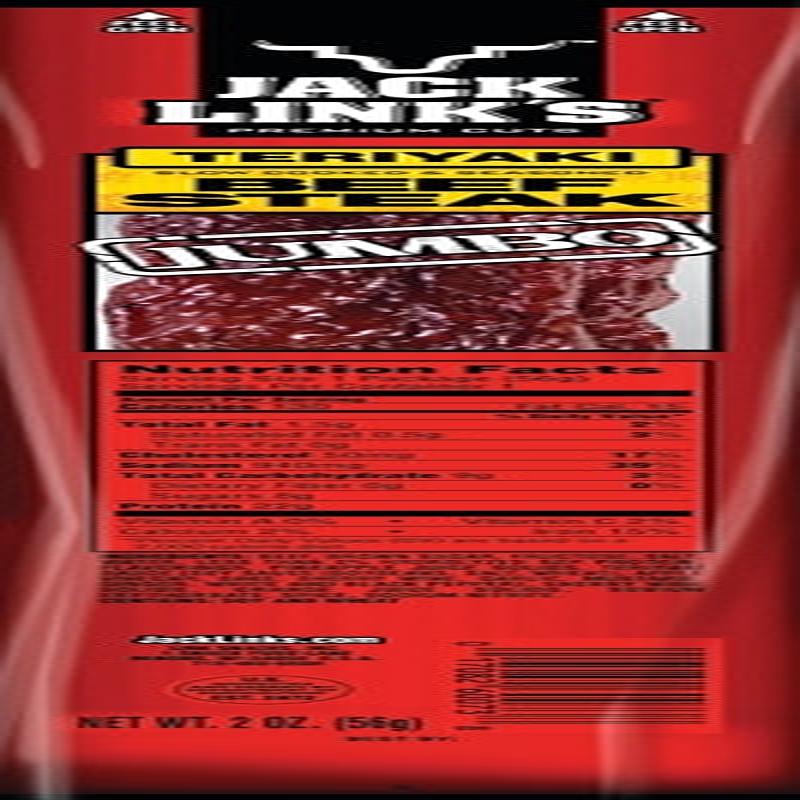Jack Link's 06073 Snack, Stick, Teriyaki, 2 oz