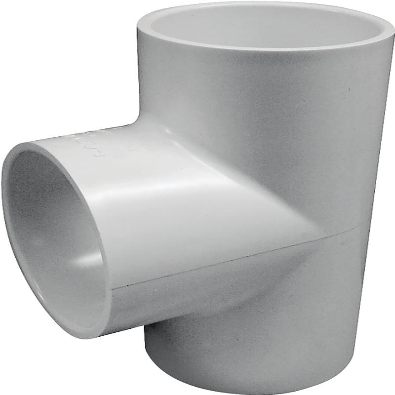 IPEX 035782 Tee, 3 in, Socket, PVC, White, SCH 40 Schedule, 260 psi Pressure