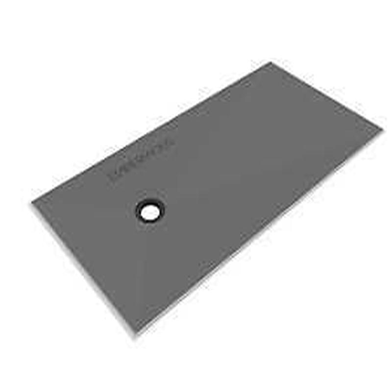 Emser Tile Empervious Series ZGBSP3672 Shower Pan With Drain, 72 in L, 36 in W, 1 in H, Fiberglass/XPS Foam