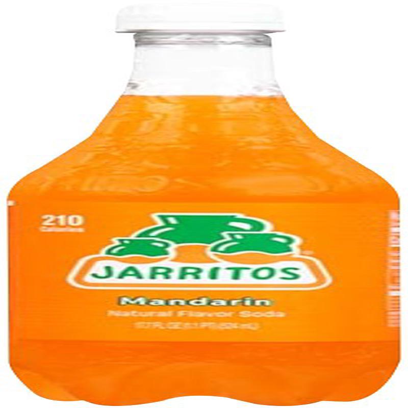 Jarritos 15501 Soda, Mandarin, 17.7 oz, Bottle