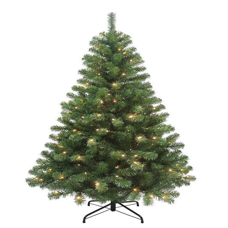Puleo Asia Limited 333-1898-T60LW2 Artificial Tree, 6 ft, Balsam Fir Family, Direct Plug In, LED, Warm White