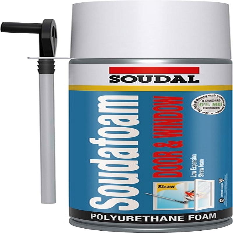 Soudal 458800 Minimal Expanding Foam Sealant, Champagne, 12 oz
