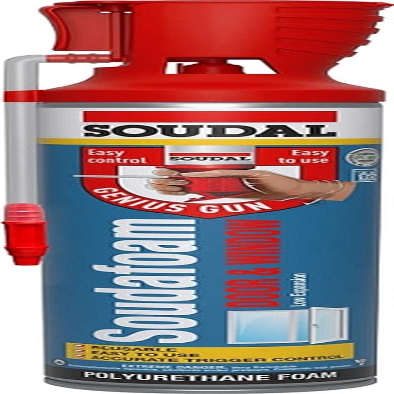 Soudal 461800 Minimal Expanding Foam Sealant, Champagne, 20 oz