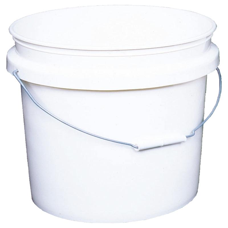 ENCORE Plastics 201013 Paint Pail, 5 gal, White
