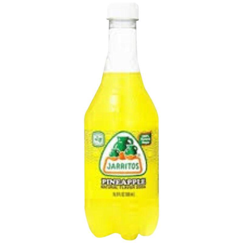 Jarritos 15507 Soda, Pineapple, 17.7 fl-oz, Bottle