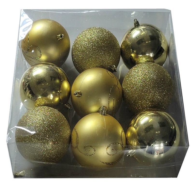 Santas Forest 99946 Ornament, 100 mm, Smooth, Plastic, Assorted