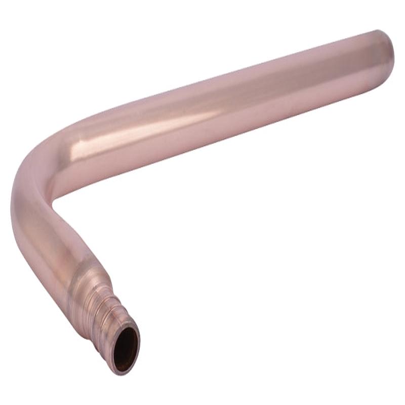 SharkBite 22791 Stub-Out Pipe Elbow, 1/2 in, Barb x CTS, Brass, 160 psi Pressure
