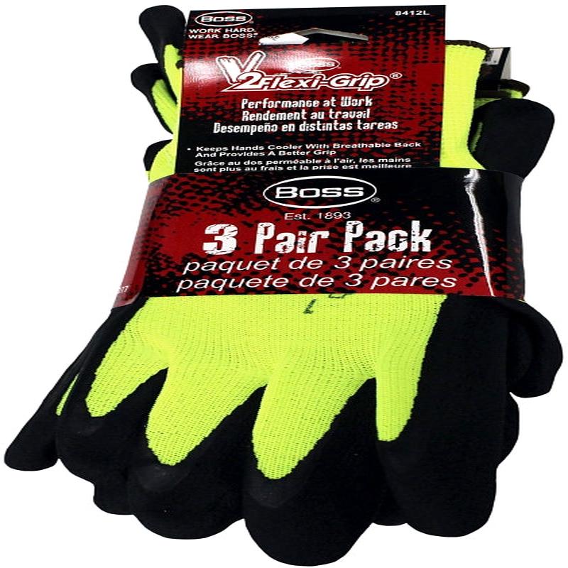8412L-3 GLOVE KNIT HI-VIS