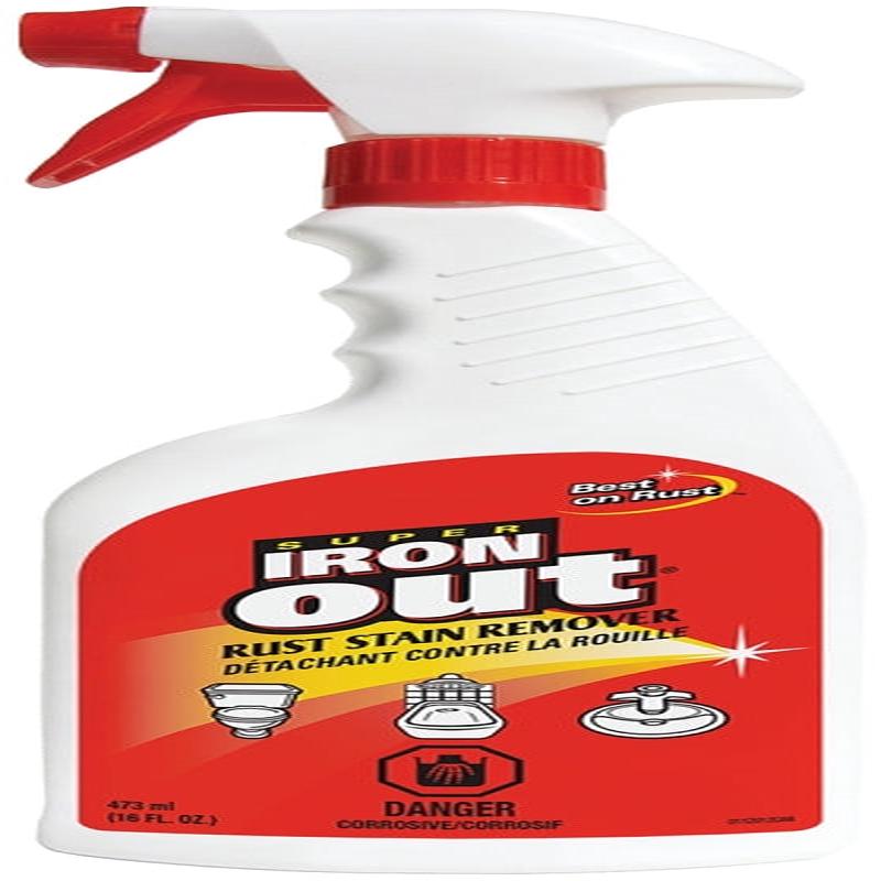 Iron OUT C-LI0616PN Rust and Stain Remover, 16 oz, Liquid, Lime