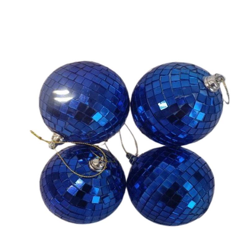 Santas Forest 99954 Ornament, 80 mm, Faceted, Plastic and Foam, Assorted