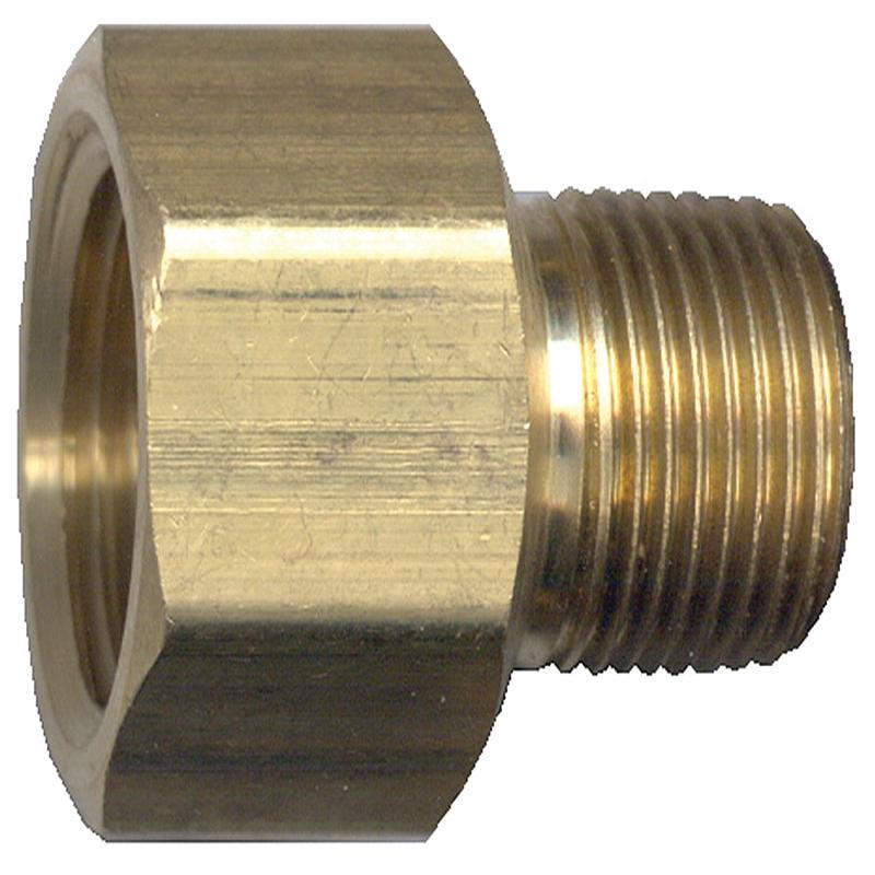 120-DB  BRASS ADAPTER;1/2 FPTX