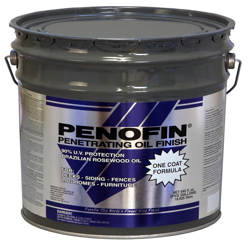 Penofin 327-916 Wood Stain, Clear, Liquid, 5 gal