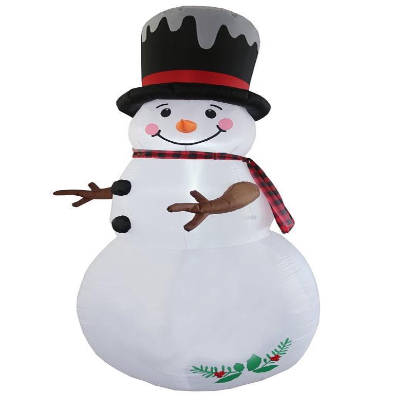 J Hofert Co 5603 Inflatable Snowman, 8 ft
