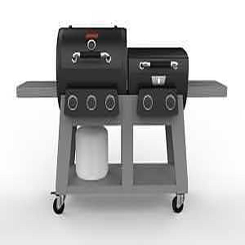 Coleman CO-800BG Grill/Griddle Combo, 5-Burner