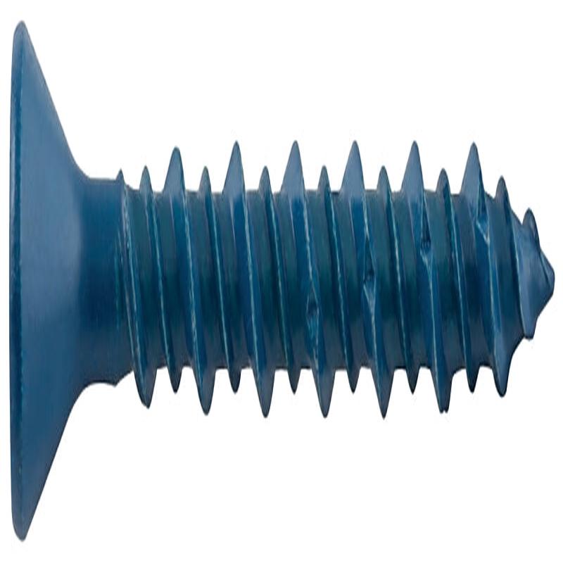 DEWALT UltraCon+ Series DFM12740 Concrete Screw Anchor, 3/16 in Dia, 1-1/4 in L, Carbon Steel, Zinc Stalgard