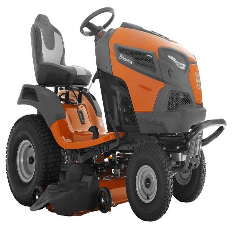 Husqvarna TS 146 Series 960430346 Riding Lawn Mower, 22 hp, 44 cu-in Engine Displacement, 2-Cylinder, 46 in W Cutting