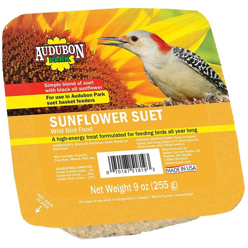 Audubon Park 13067 Sunflower Suet, 9 oz